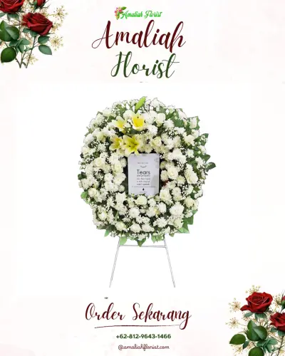 Krans Bunga Duka Cita di Labuhan Rasoki